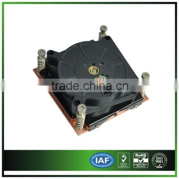 Copper Heat Sink with Fan for Server Equipment