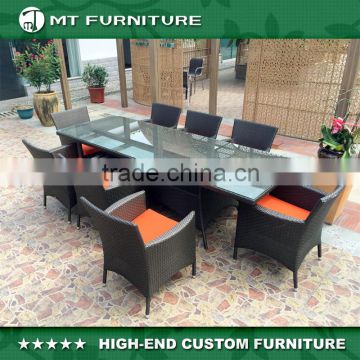 direct wholesale garden dining furniture set rattan