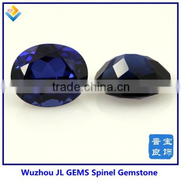 Wholesale widely-used oval sapphire spinel gemstone