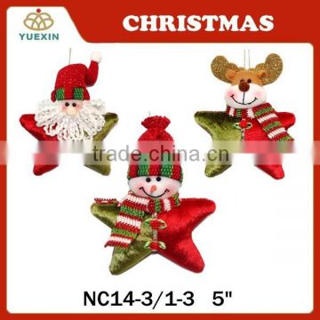 2015 New Star Hanging Christmas Decoration Ameriacan Christmas Decoration Products