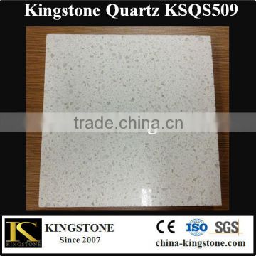 White Crystal Spot Quartz Stone Top for Indoor Decoration