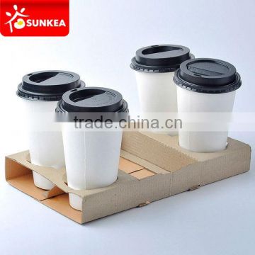 Sell cardboard cup carriers, 4-cup trays