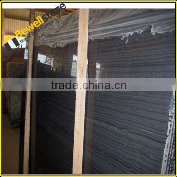 China Marble Black Wood Grain marble slabs