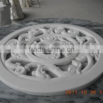 China cheap hot product decorative garden white marble fountain