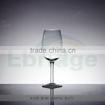 2016 hot sell wine glass cups with handle