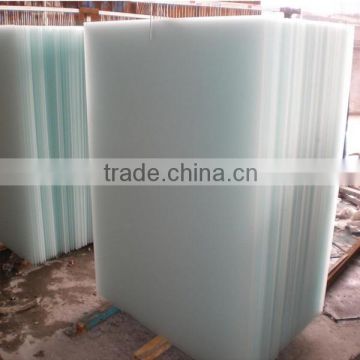 2mm Tempered Frosted Glass For Decorative Walls And Partition