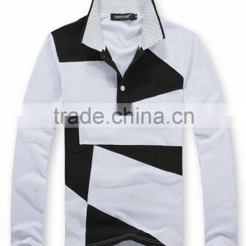 2015 hot sale oem custom men Polo T-shirt