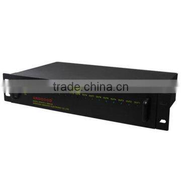 24V ac 10amp 16ch Rack mount power supply - Switching CCTV Camera Power supply Power box SIHA2410-1600A-2U