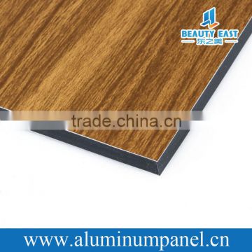 wood color panel acp PE Aluminium Composite Panel