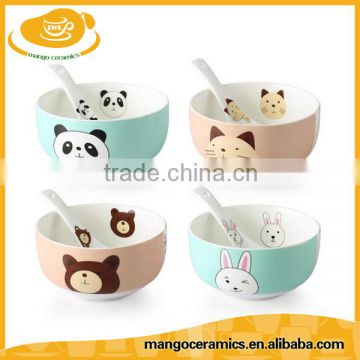 Hot new products for 2016 lovely ceramic bowl set