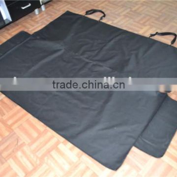 Fashion Black 600D polyester pet car seat cover