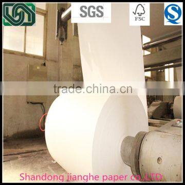 High quality cup stock paper uncoated for paper plate and paper bowl