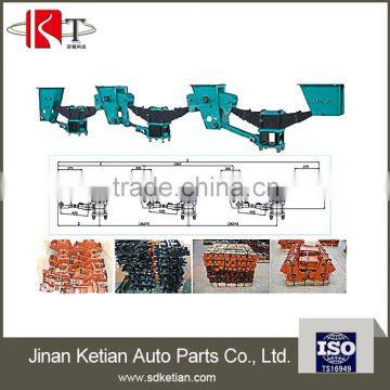 trailer mechanical suspension American type