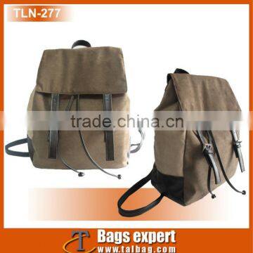 New design fashionable suede backpack 2016