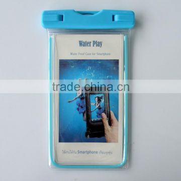 cell phone waterproof bag for phone , PVC bag for swimmig