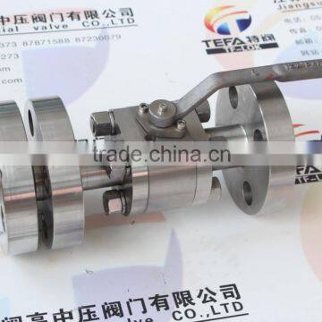 High pressure flange manifold Ball Valve