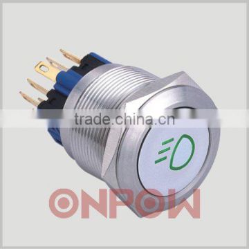 ONPOW metal push button switch(GQ22,CE,CCC,ROHS)