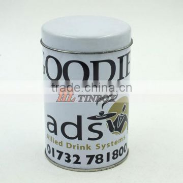 Alibaba High Quaility Round Coffice/tea Tin Cans
