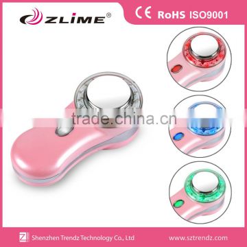 Zlime Trendz USB operated Handheld Electric Mini Massager with photon and light and vibration