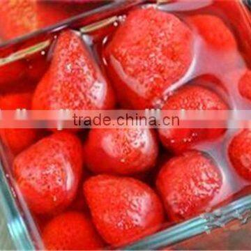 850g canned strawberry in light syrup