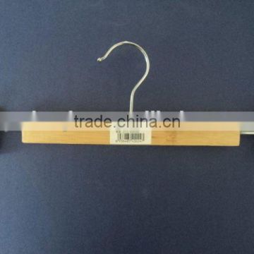 Chinese thick bamboo and wooden hanger for wet clothes