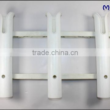 Plastic Fishing Rod Stand White Color