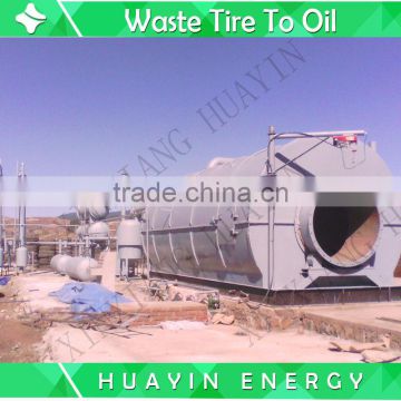 Used Tyre to Base Oil Recycling Machine by Huayin Group
