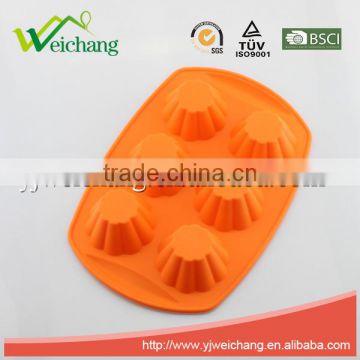 WCA100 Silicone Gel Non-Stick Cake bread Mold Chocolate Jelly Candy Baking Roasting Mould