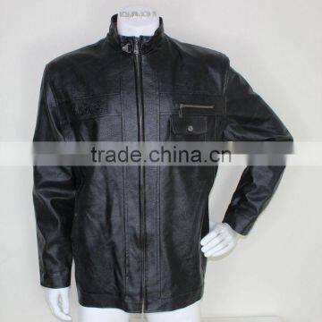 Cheap Men Pu Leather Jacket