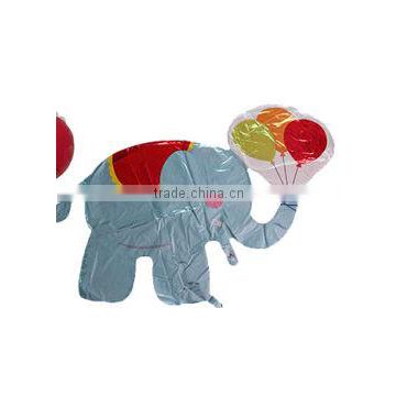 2014 New design elephant shape foil helium aluminium balloon