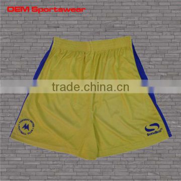 full dye sublimated sports soccer shorts for men