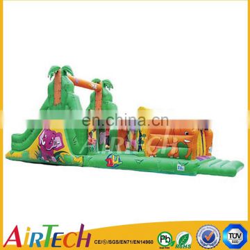 Colorful inflatable combo park for funny