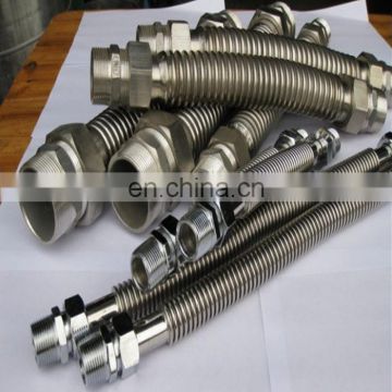 Stainless steel Stripwound flexible pvc coated metal corrugated Hoses manufacturer