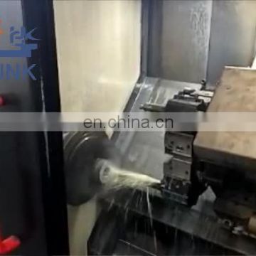 CK50L living tool 2 axis slat bed  CNC lathe machine for sale