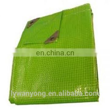 green cut proof tarpaulin for building site cover