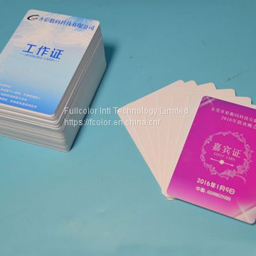 Custom Business Membership ID Card 70x100mm 80x120mm