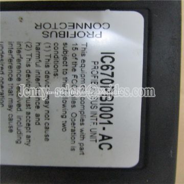 Hot Sale New In Stock GE-GE-IC670GBI002 PLC DCS