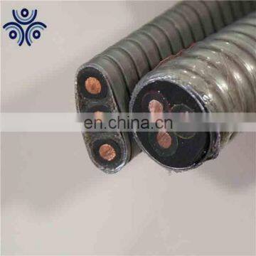 Water resistant Flat PVC/RUBBER 3/4 Core submersible pump CABLE price