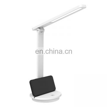 Portable luminaire touch switch led desk lamp with usb port touch dimmer control charging folding led light