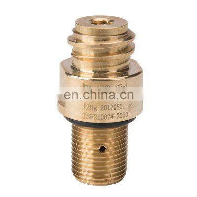 Brass Co2 Cylinder Pin Valve