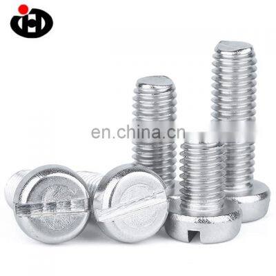 DIN84 One head screw machine screw M1.2/1.4/1.6/2/2.5/3 Slotted stainless steel head screws GB65