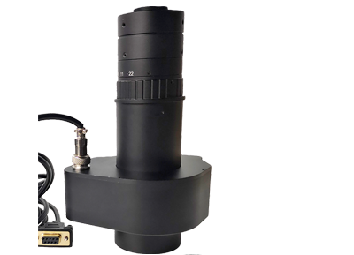 Auto-focus Bi-telecentric Lenses 0.5X Magnification W.D 108mm TV Distortion 