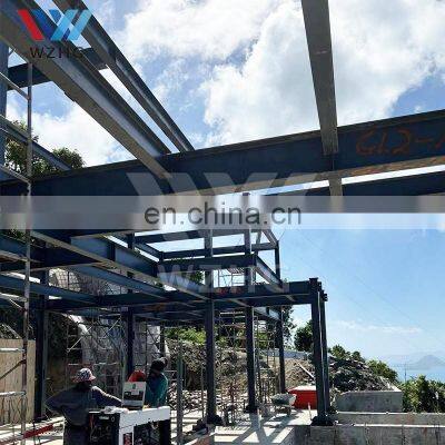 H Beam Price Bangladesh Generator  Fireproof Storage Prefabrited Storage Shed Steel Structure Frame