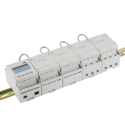 Acrel  ADF400L-12H din rail  Electrical Instruments Multi Circuit 12 channel three phase 3*1(6)A High installation flexibility