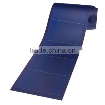Amorphous silicon thin film flexible solar panel
