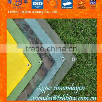High Quality Customized PE Tarpaulin Blue Silver, Stripped, Double Blue On Sale