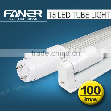 T8 led tube LED Tube Light T8 led lighting 18W CE ROHS Transparent Cover / Milky Cover