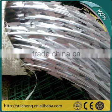 Free Sample Razor Wire Fence with Sharp Blades for Sale (Factory)