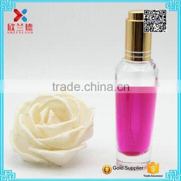 2016 New products 38ml empty cosmetic packaging glass body lotion bottle