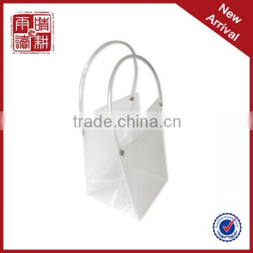 Design your own plastic bag clear plastic bags with handles clear handle bag